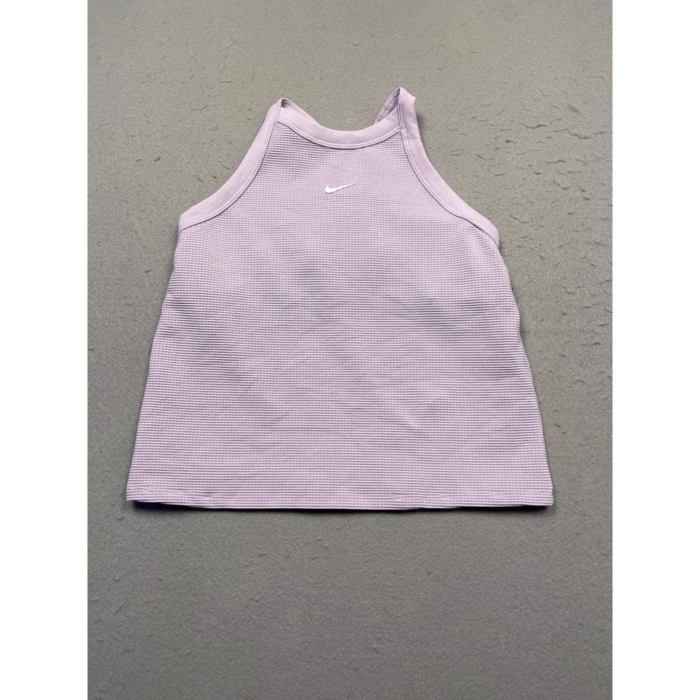 Nike Dri-FIT Tank Top Waffle Knit Purple XL Girls